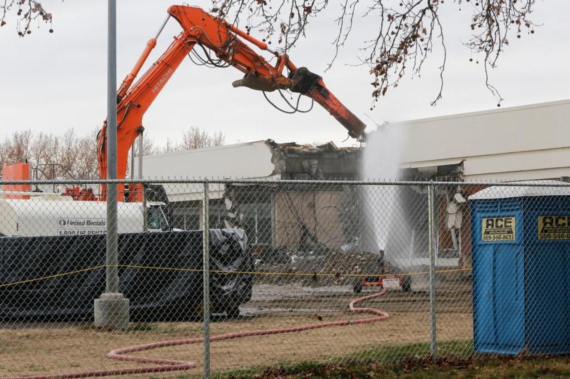 Demolition has started on the office area of the Research Technology Laboratory on Third Street in Richland. The building, on the Pacific Northwest National Laboratory campus, has been used for some radiological work.