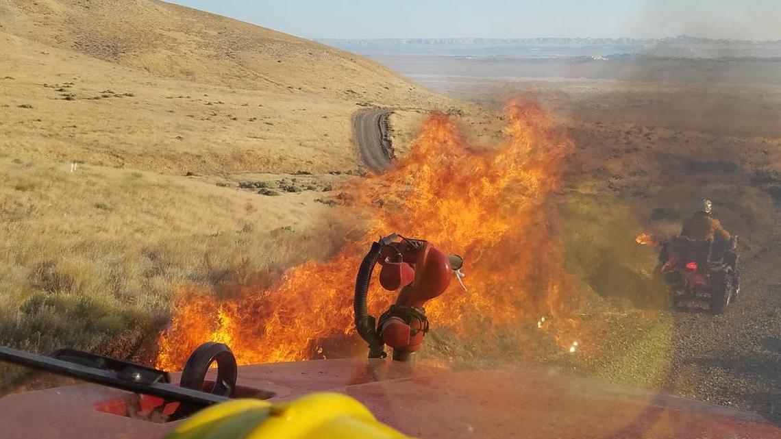 The Department of Energy praised the Hanford Fire Department, part of Mission Support Alliance, for having no major fires that threatened Hanford facilities in fiscal 2016.