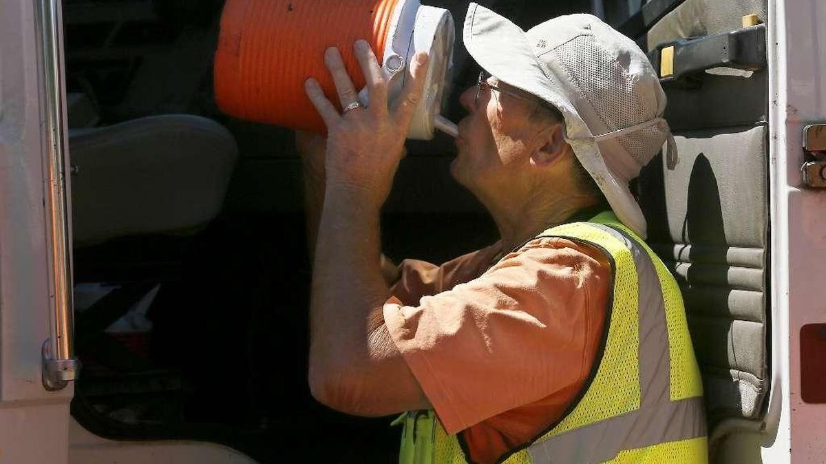 Monday should be the hottest day of the week in the Tri-Cities with a high of about 95 degrees, according to the National Weather Service.