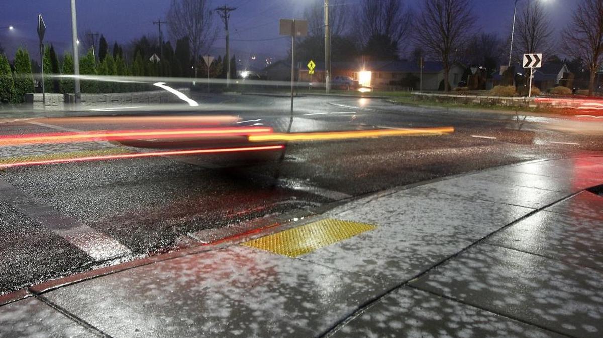 Freezing rain is back in the forecast for Friday.