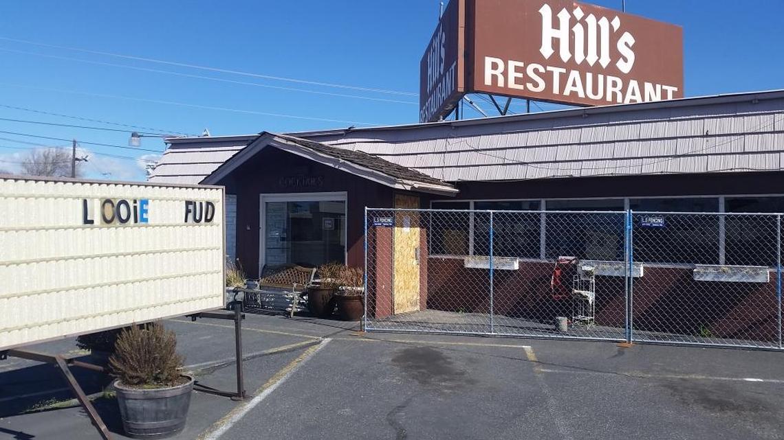 Nancy Galstad, owner of Kennewick’s Hill’s Restaurant, met with contractors and designers this week about reopening the Vista Way restaurant, which has been closed since October because of a fire.
