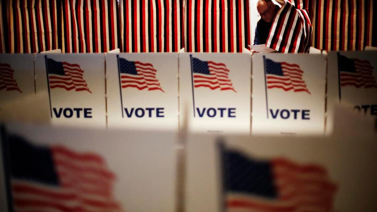 Voting booth