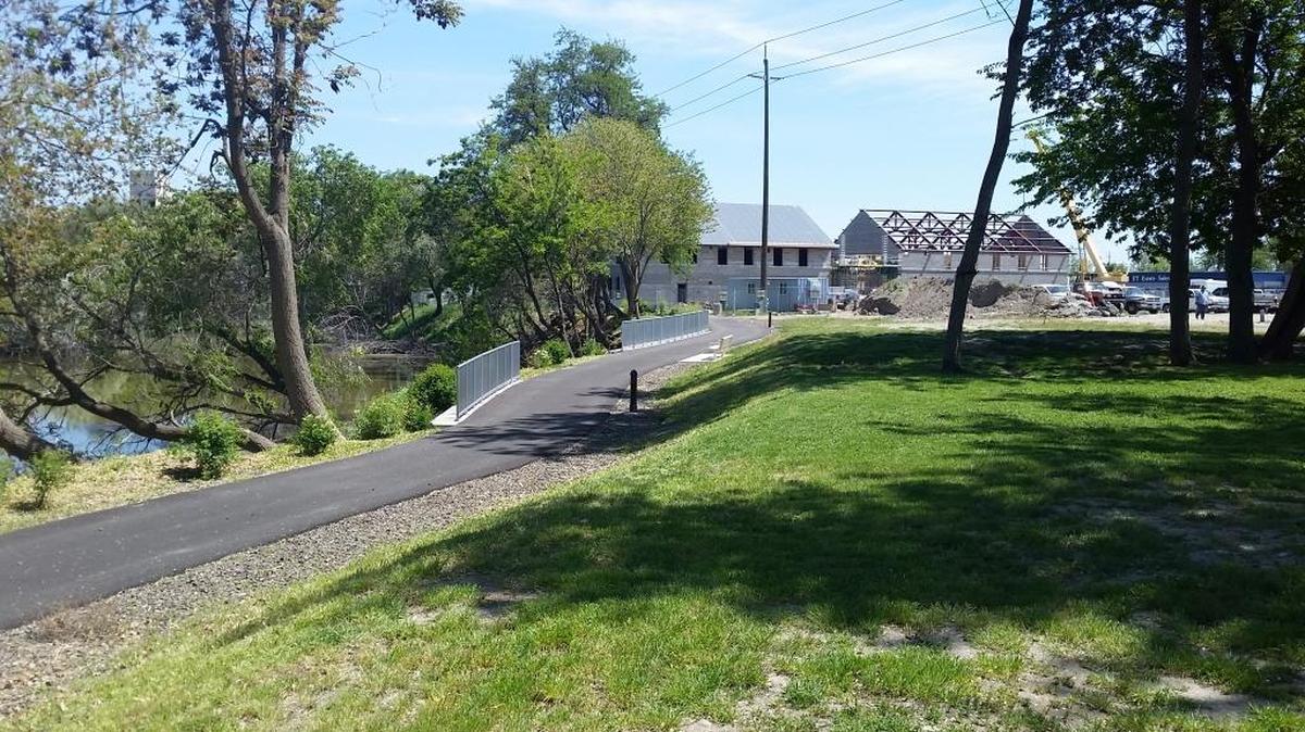 The Port of Kennewick’s Columbia Gardens Urban Wine & Artisan Village takes shape between Duffy’s Pond and East Columbia Drive. The economic development project secured $2.2 million in rural economic development fund Tuesday.