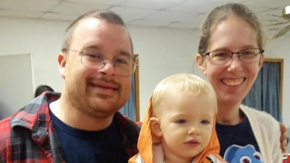 Jenni Holcombe, right, survived the deadly church shooting in Sutherland Springs, Texas, but her husband, Danny, and 18-month-old daughter, Noah, were killed. Jenni Holcombe’s parents, Pam and Scott Massey, live in the Tri-Cities.