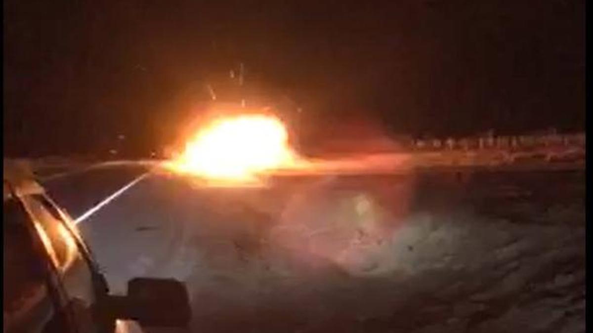 A “boom” heard Saturday evening in the area of Kennedy Road near American Rock Quarry was the Richland Police Department’s bomb squad detonating a suspicious metal briefcase.