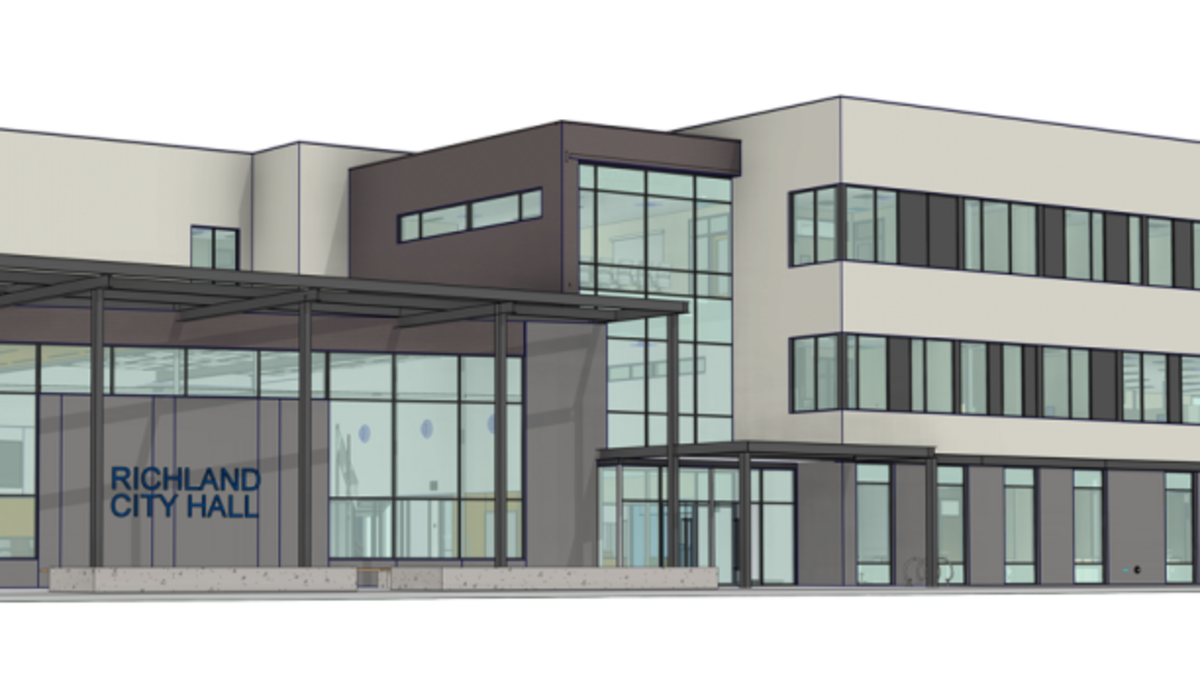 Richland plans to break ground next week on a new three-story building to consolidate city hall and administrative operations now housed in three aging buildings.