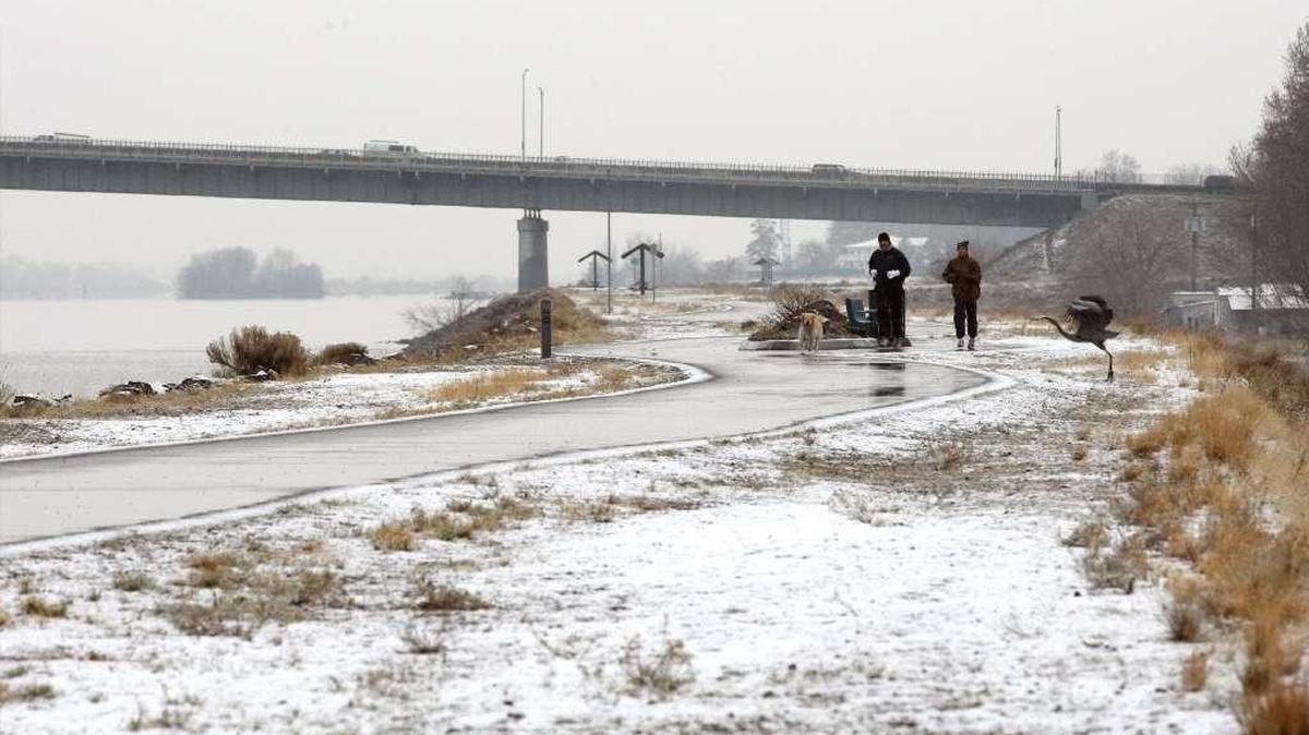 Mostly rain and maybe a little snow is forecast for the Tri-Cities Sunday.