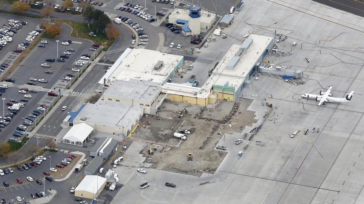 Construction work on the expansion and remodeling project at the Tri-Cities Airport in Pasco continues and is expected to be completed in early 2017. Airport officials, who plan to meet with several airlines early next year, say if could be a year-and-a-half before service to Los Angeles starts.
