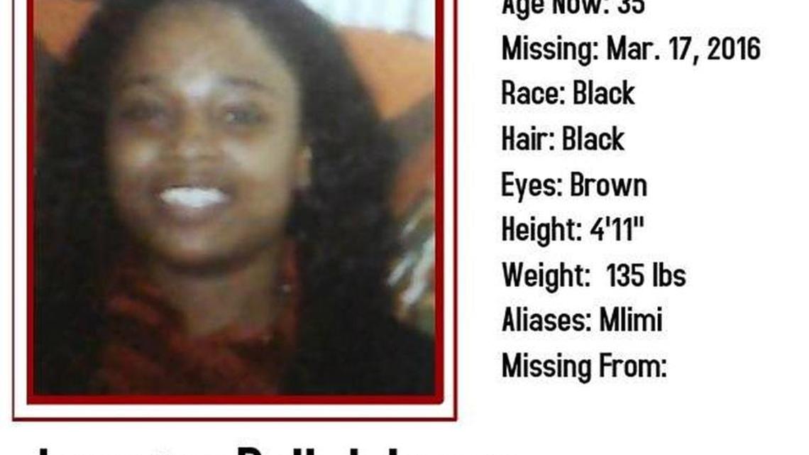 Missing poster for Jametra Bell-Johnson