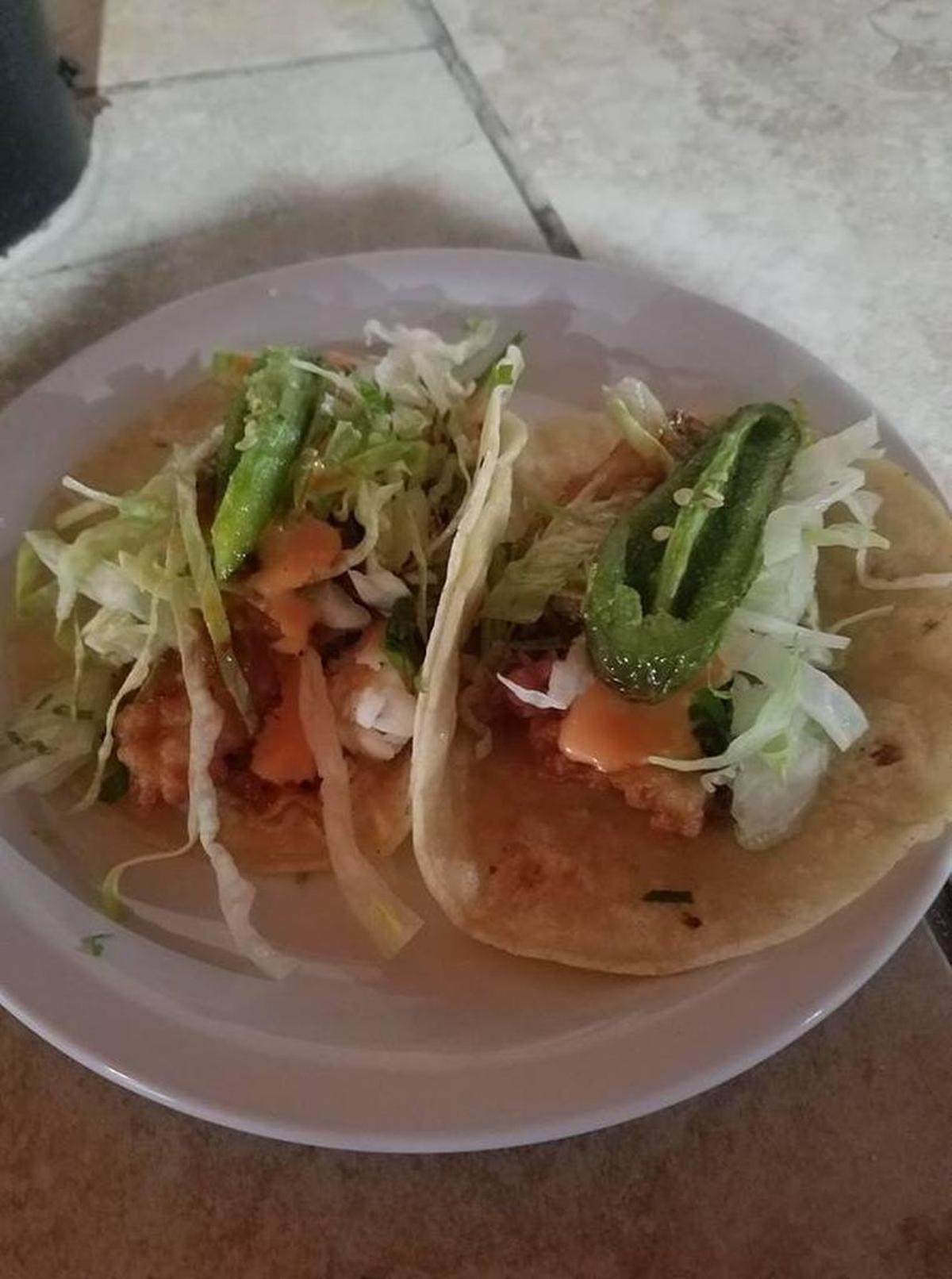 Fish tacos at Tacos y Mariscos El Tequilas in downtown Kennewick.