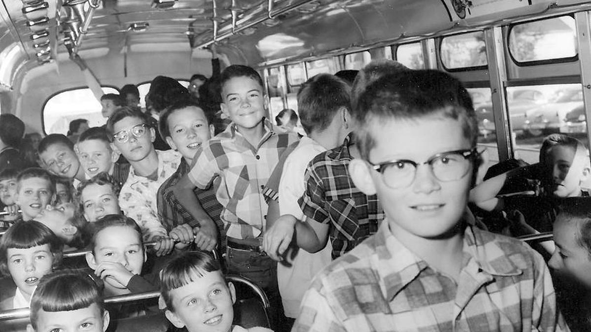 A practice evacuation of Richland school students went off “very well,” said Don Gossard, Civil Defense coordinator. Some 7,000 students were loaded into more than 90 buses in about 11 minutes at 11 Richland schools. This picture was taken at Lewis & Clark Elementary School and published Sept. 19, 1957. The practice came as a climax to Civil Defense Week in Richland. Grocers are issuing pamphlets with instructions on preparations of Civil Defense food kits and there are indications that Richland residents are making up the kits, Gossard said. This weekend, Boy Scouts, Cub Scouts and Explorers are distributing more Civil Defense evacuation pamphlets.