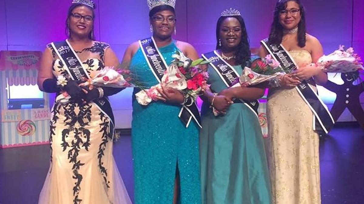 The 2017 Miss Juneteenth court, from left, Princess Kaneeta Groce Salinas, Queen Christana Craig, Princess Kannah and Princess Olivia Milton.