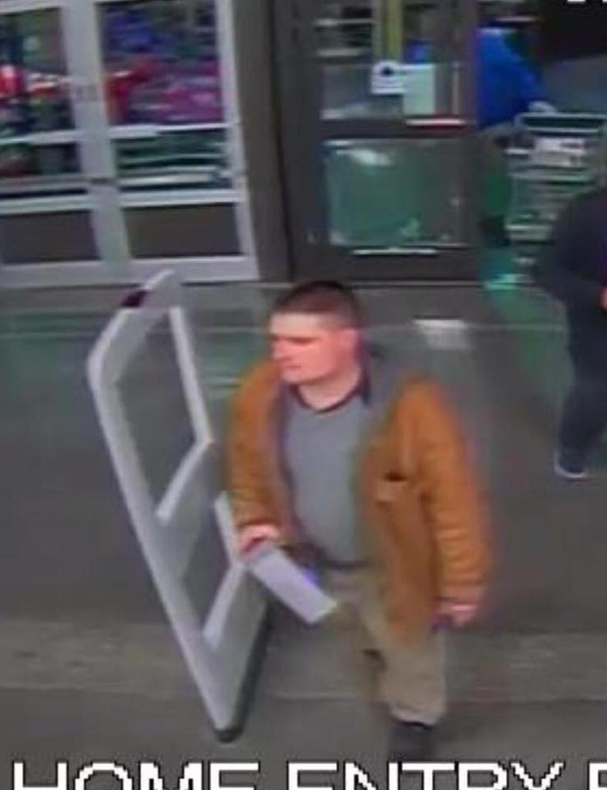 Daniel R. Wright was captured on Fred Meyer surveillance setting merchandise on fire along an aisle, then grabbing a PlayStation box and walking out of the store without paying for it.