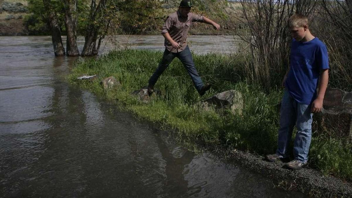 People should be careful along the banks of the Yakima River as snowmelt and rain cause it to rise through Friday.