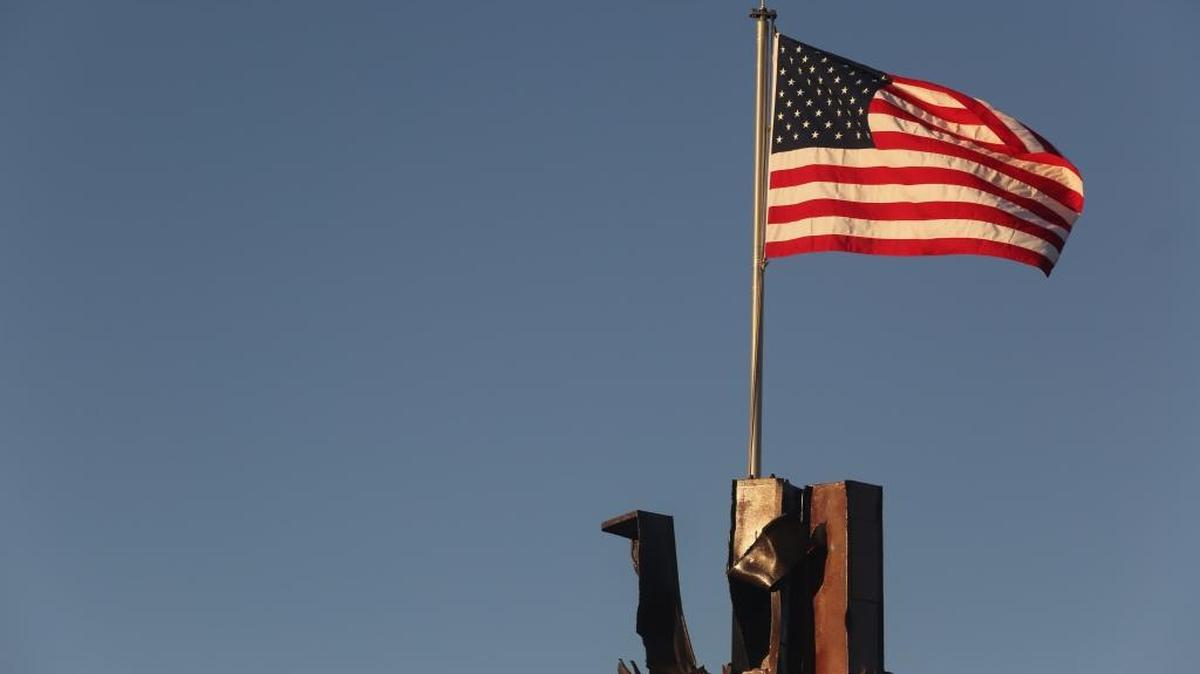 
The 9/11 Memorial at the Southridge Sports Complex in Kennewick. 
