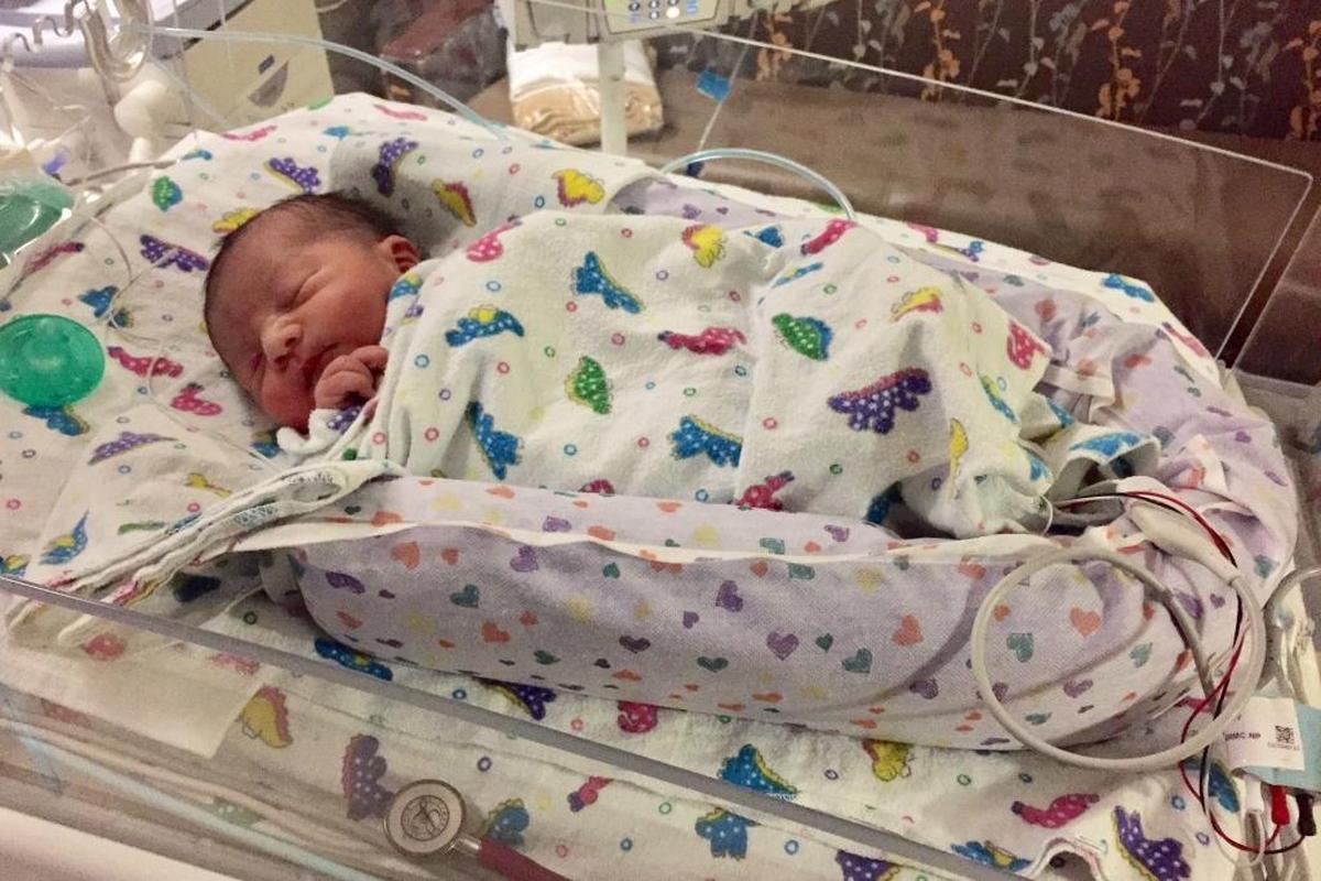 The first baby born in the Tri-Cities this year is named Yael Renteria-Ponce. He arrived at 12:22 a.m. New Year’s Day at Kadlec Regional Medical Center to parents Arely Renteria-Ponce and Alexander Lopez of Pasco.