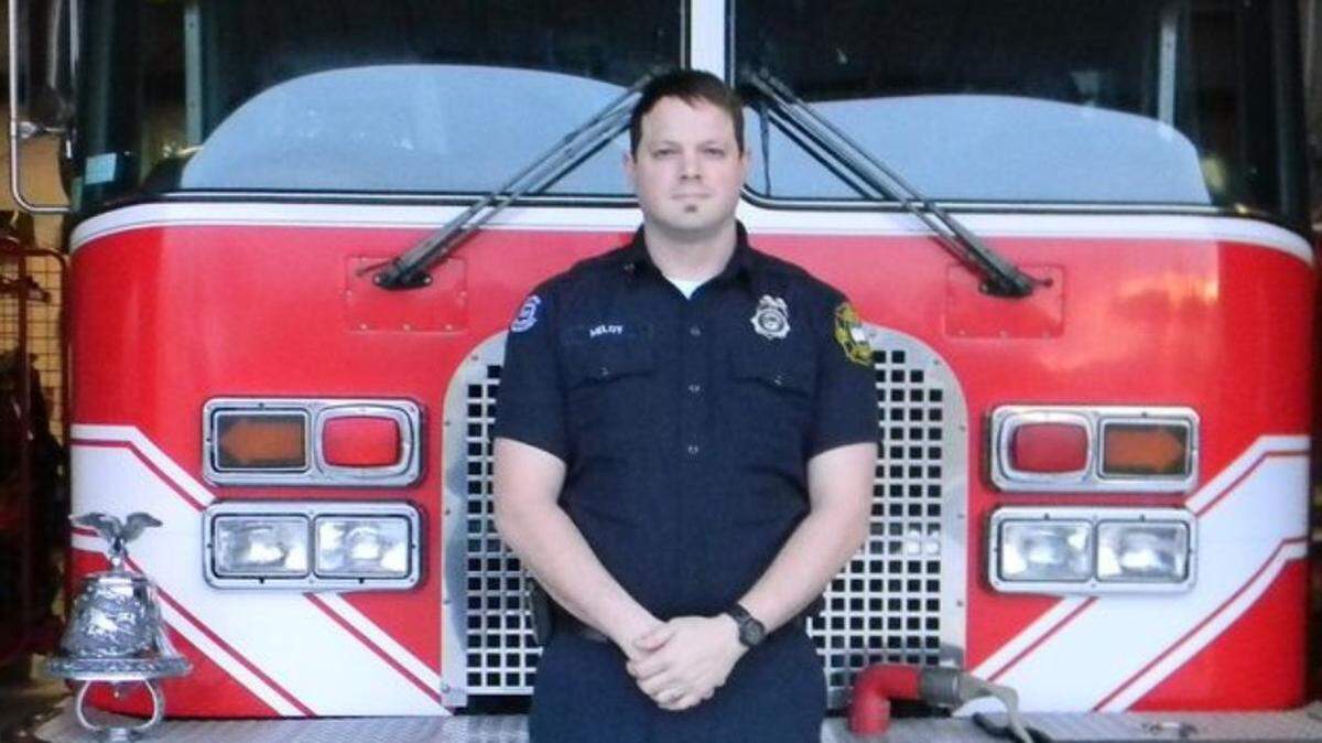 Benton County Fire District 4 Lt. Aaron Meloy died at his Richland home Friday.