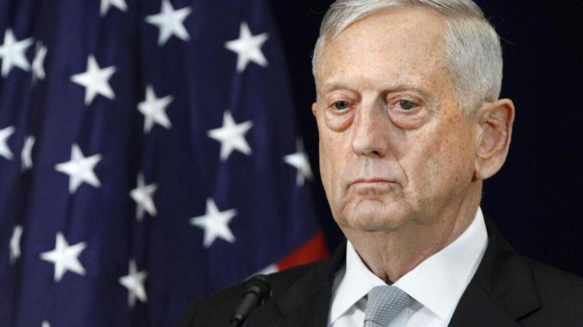 Defense Secretary James Mattis
