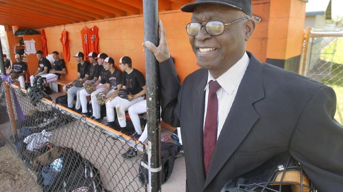 CJ Mitchell, longtime baseball umpire from Richland, poses in this portrait taken in 2005 for when he was about to be inducted into the Central Washington Sports Hall of Fame.