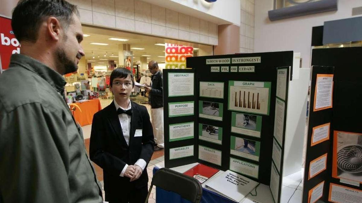 Students will have science projects on display for the Mid-Columbia Science Fair Thursday at the Columbia Center mall.