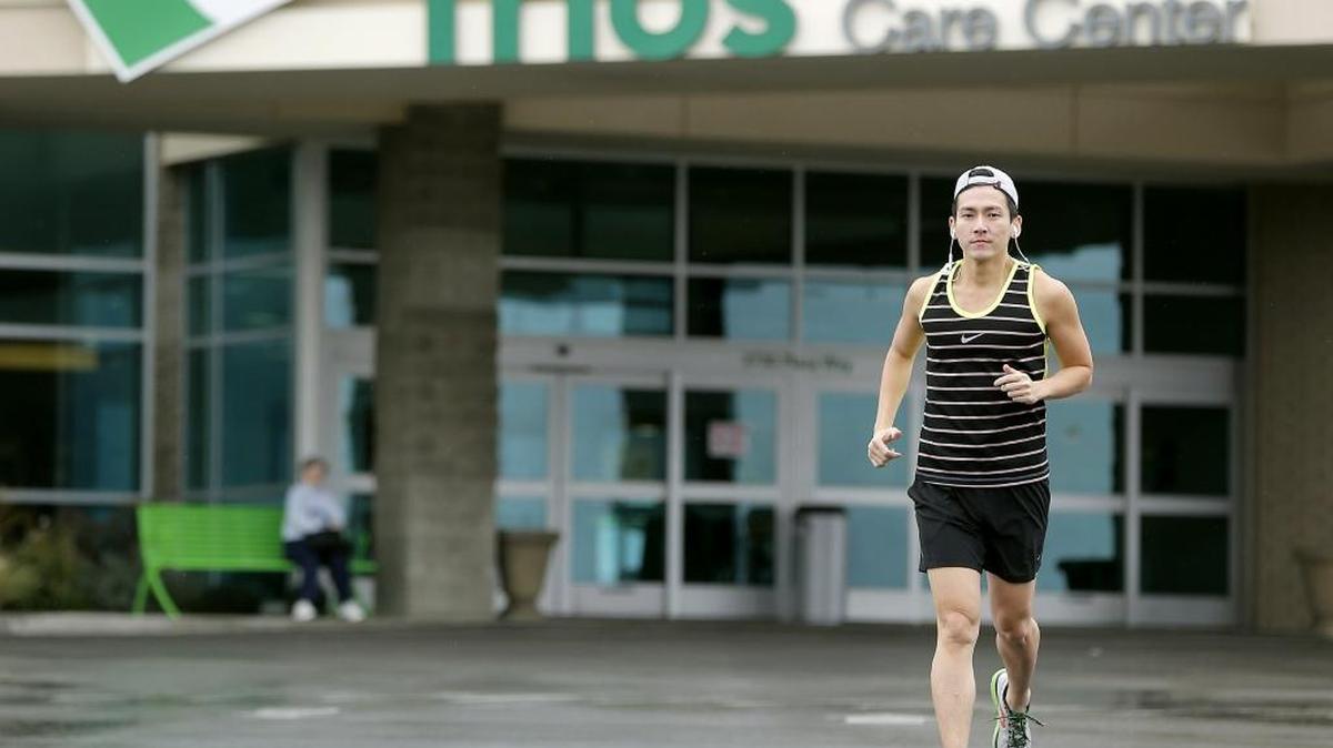 Dr. Stanlee Lu is a Trios oncologist and hematologist and has been preparing for running in his first marathon this weekend. He is using the event to raise money for cancer patients.