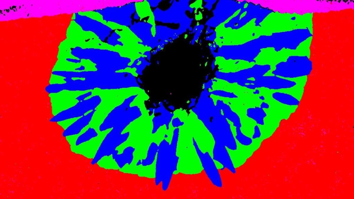 This image highlights the work of material scientists at PNNL who are developing a process to improve the toughness of tungsten at high temperatures, including reinforcing the brittle material with silicon carbide fibers.