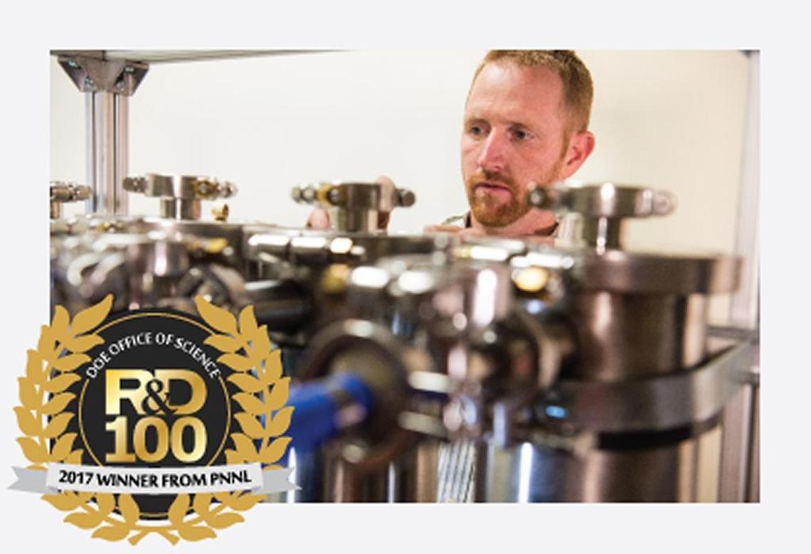 PNNL researchers have developed a small, efficient system to use waste heat rather than electricity to cool homes, buildings, cars and industrial processes.