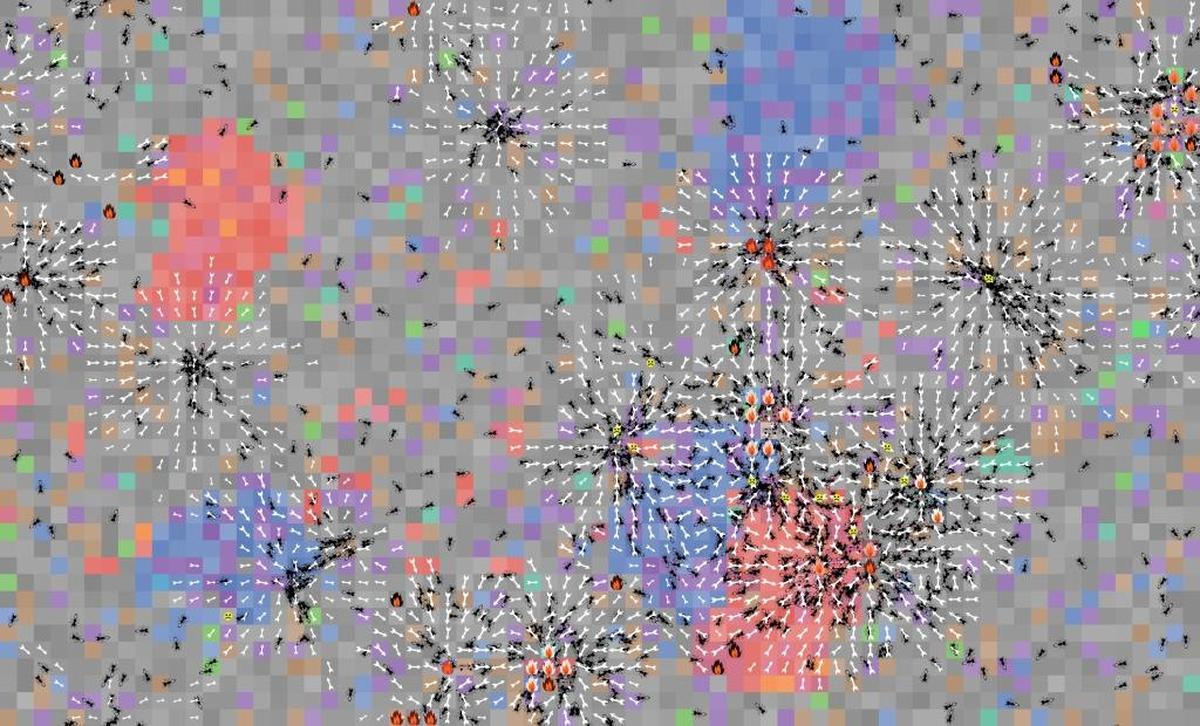 DigitalAnts mimic a real ant colony’s behavior to find potential threats across extremely large networks to identify cyberthreats.