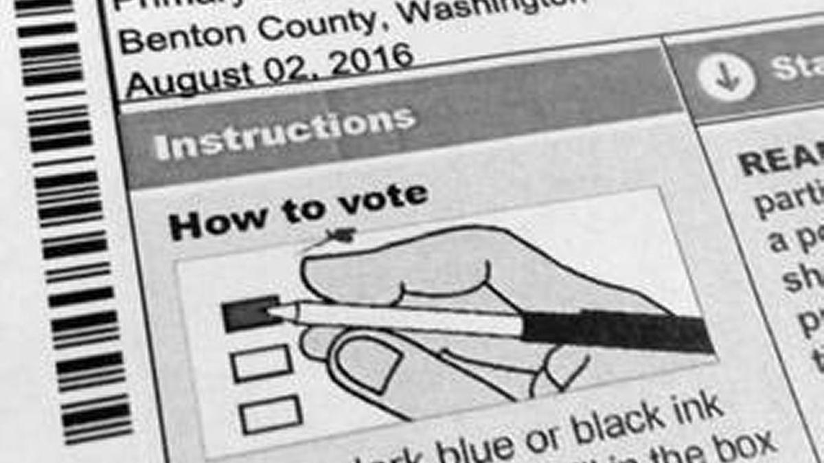 Washington primary ballots must be returned or postmarked by Aug. 2.