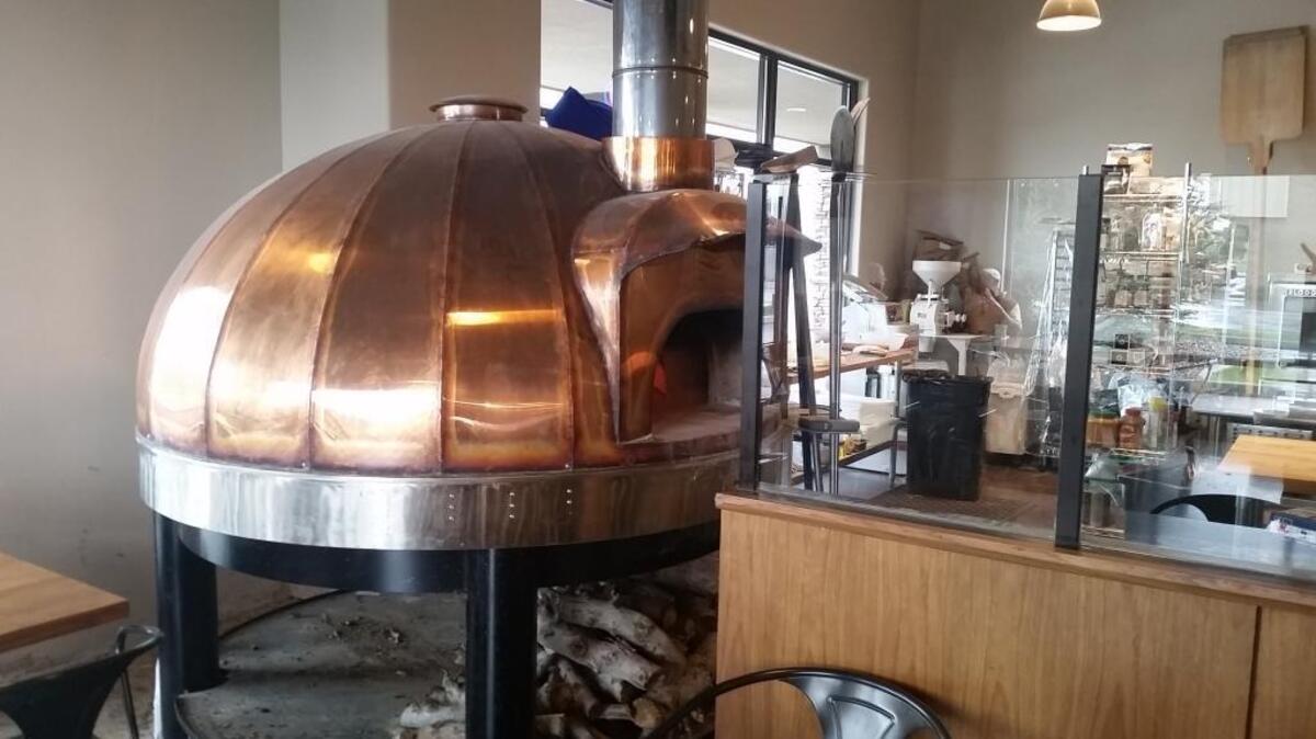 Ethos left one of two ovens at its original bakery at the Port of Benton. The second, more portable oven, moved with Ethos to Queensgate Drive and Keene Road.