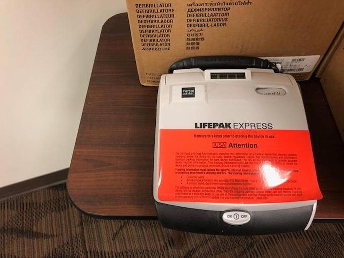 The Franklin County Sheriff’s Office will have a Lifepak Express defibrillator in each of its patrol cars.