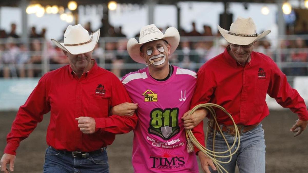 Tough Enough to Wear Pink Night at the Benton Franklin Fair & Rodeo in Kennewick.