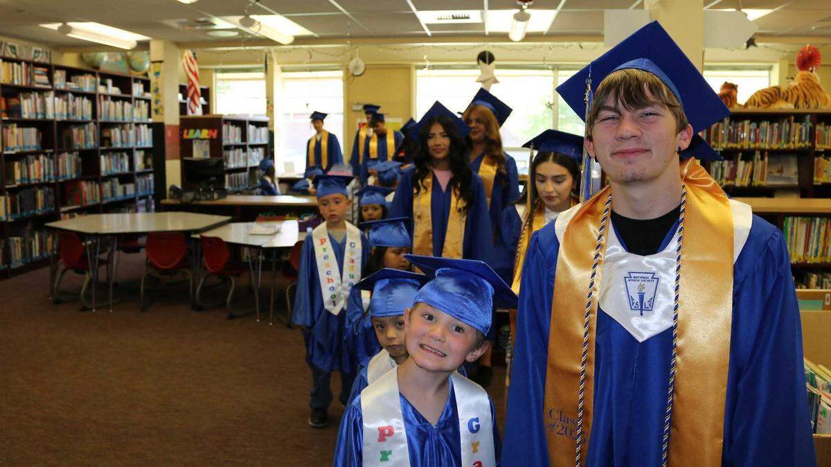 Prescott School District in rural Walla Walla County serves about 230 students from farm and migrant backgrounds. It’s at risk of being dissolved unless it files a plan to improve its finances before April 1.