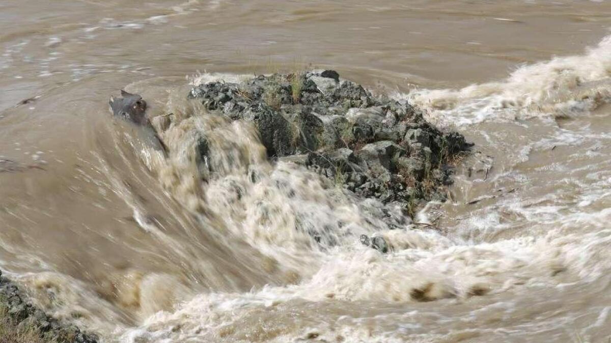 Rain in the Cascade Mountains will cause the Yakima River to rise this week.