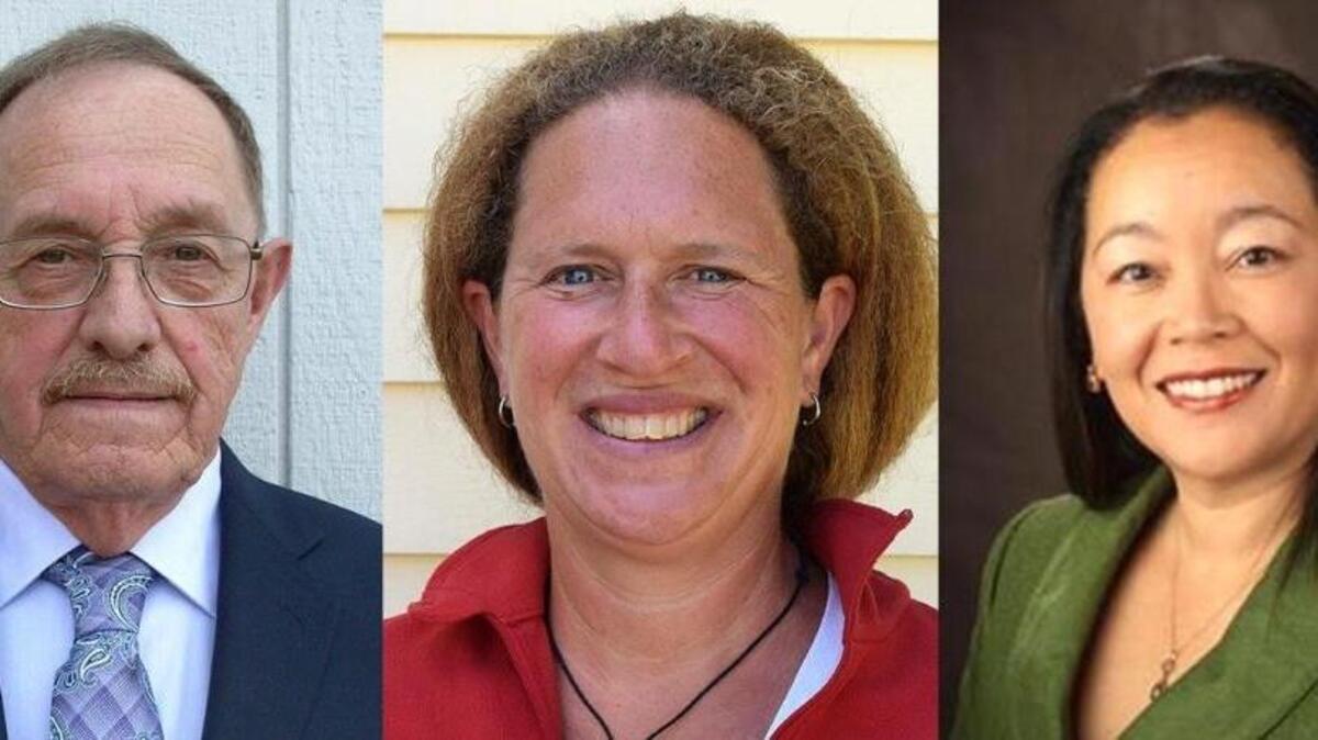 Richland City Council Position 3 candidates. From left: Lloyd Becker, Shir Regev and Sandra Kent