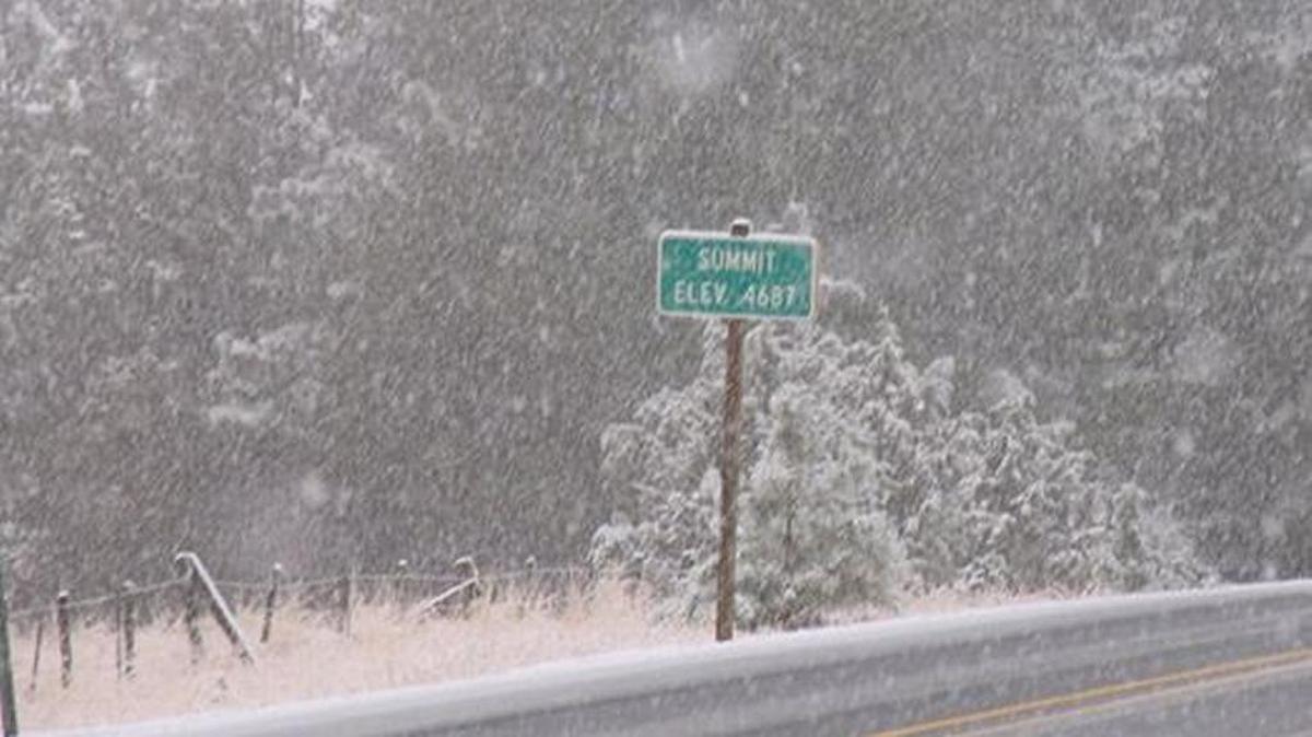The first significant snowfall of the season is expected Thursday and Friday in the Blue Mountains, according to the National Weather Service.