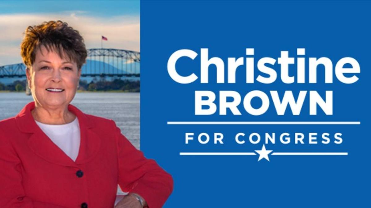 An image from the Christine Brown for Congress page on Facebook.