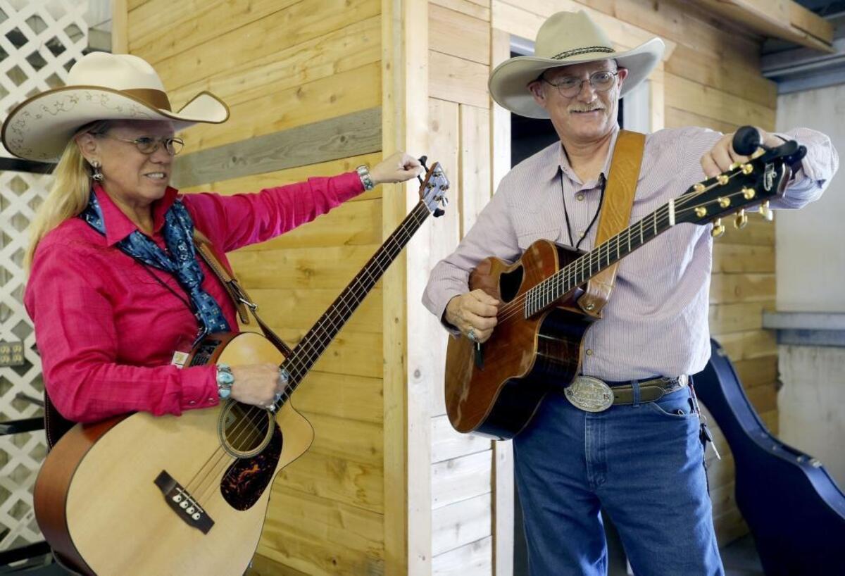 Allen and Jill Kirkham of South Dakota performed at the 2017 Columbia River Cowboy Gathering and Music Festival at the Benton County Fairgrounds in Kennewick. The event may move to another venue because of the fairgrounds rental price increases.