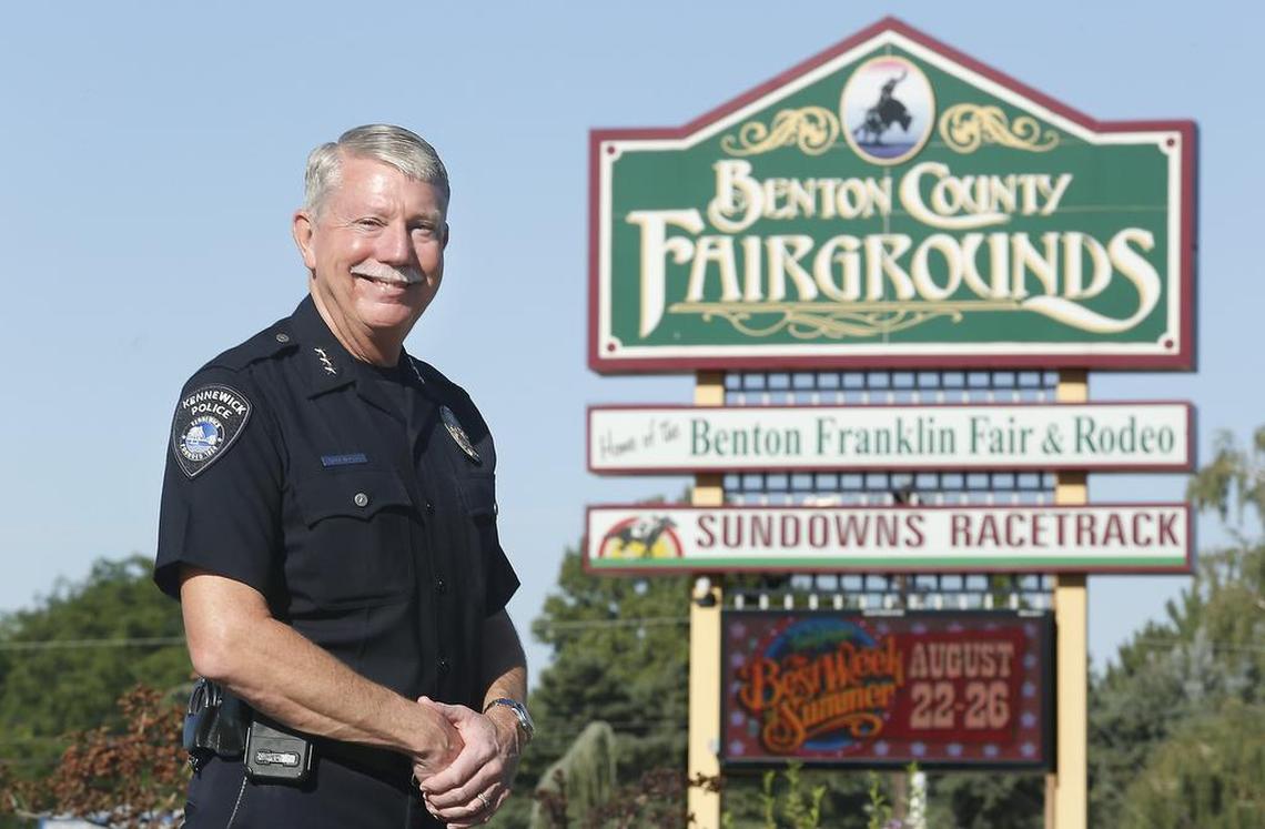 Hohenberg was grand marshal of the 2017 Benton-Franklin Grand Parade.