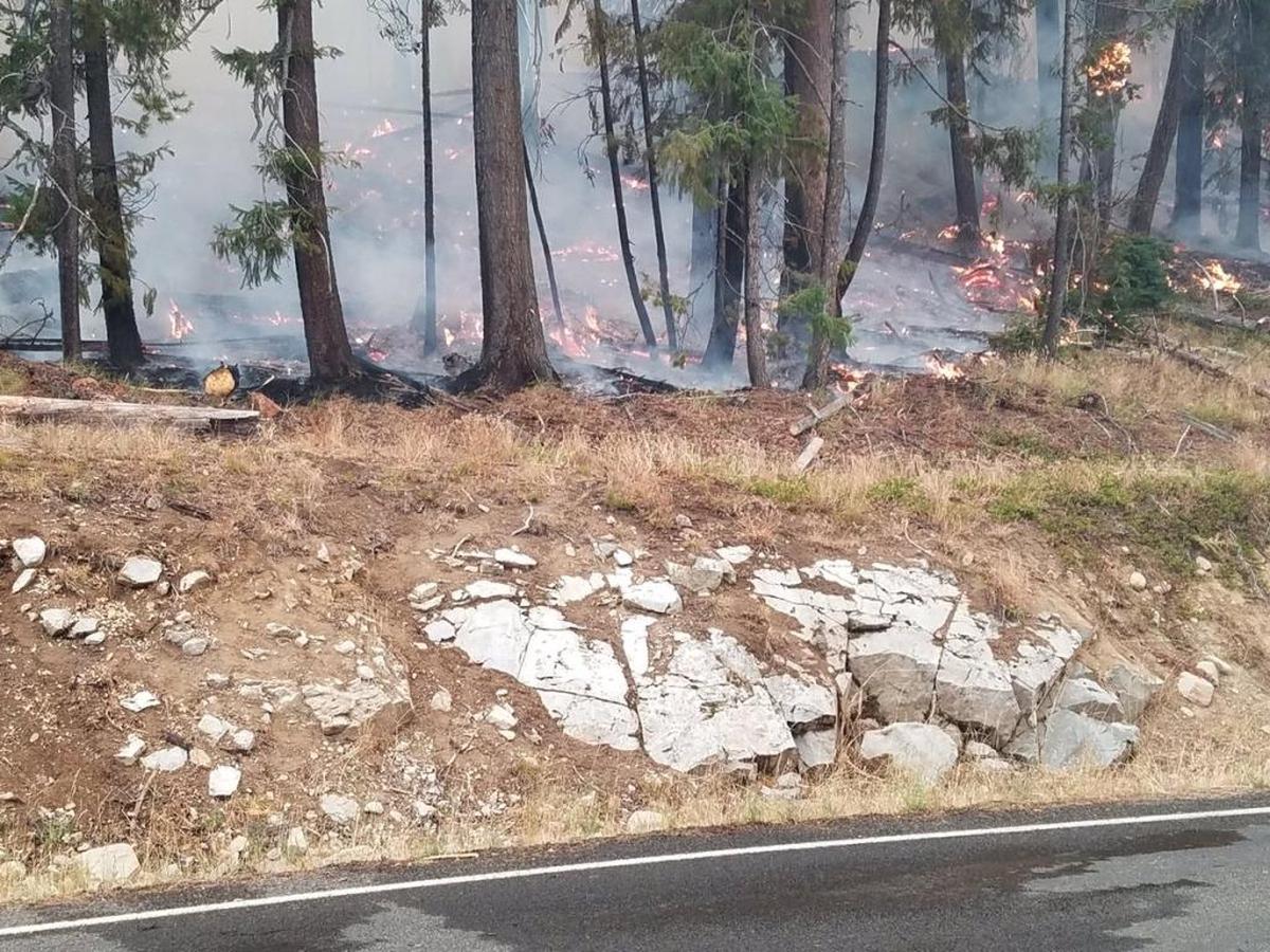 A section of Highway 410, east of Chinook Pass, will remain closed at least through Wednesday. Crews have been battling the Norse Peak Fire in the area, which makes the highway unsafe for travelers.