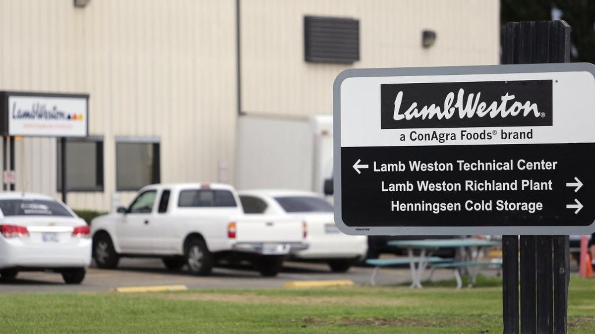 Lamb Weston is building a 50,000-square-foot storage building on North Commercial Avenue in Pasco to support the $200 million french fry processing line now under construction in Richland.
