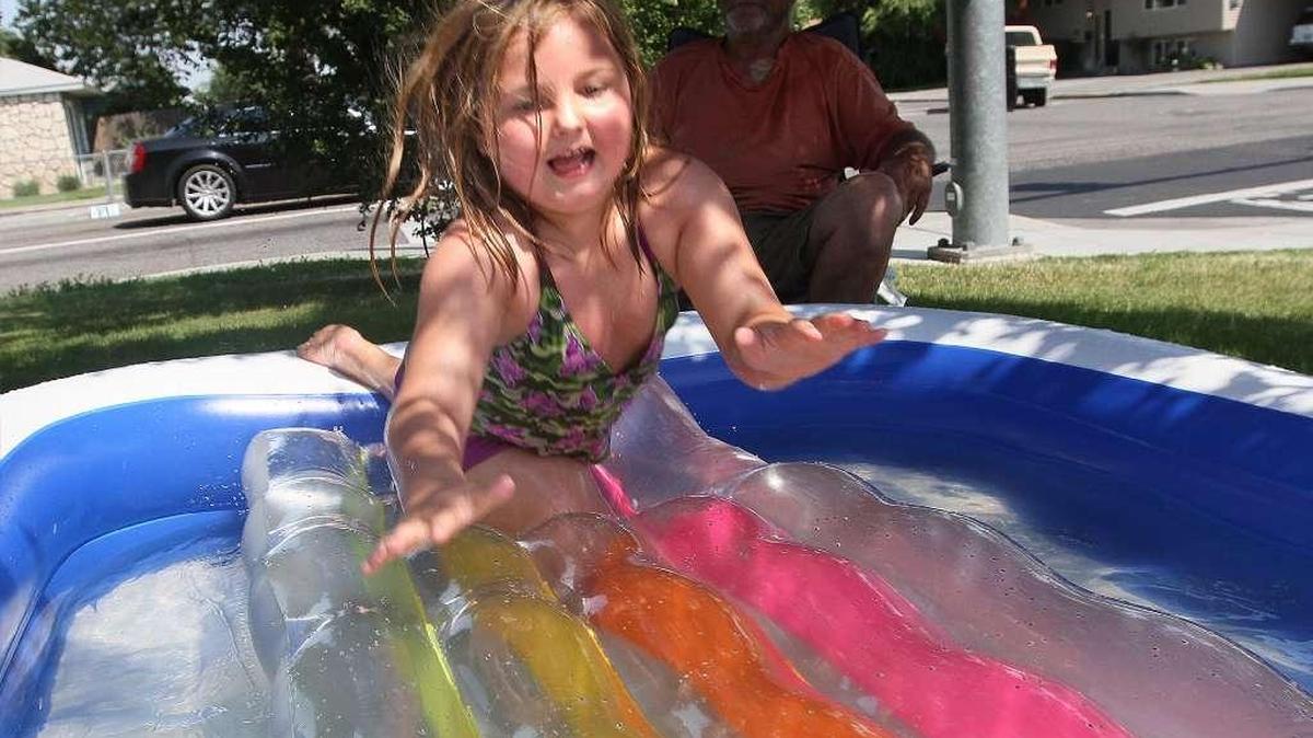 The Tri-Cities is under a heat advisory through Friday, making ideal weather for water play.