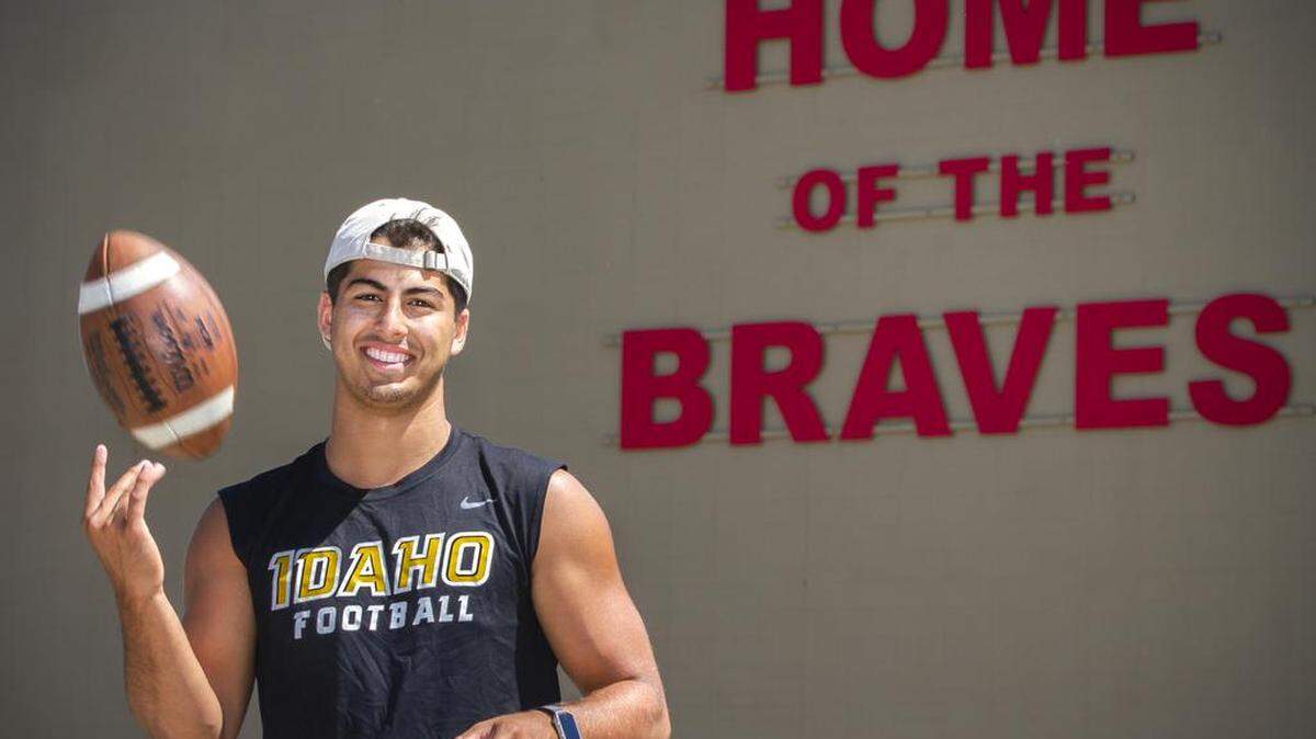 Former Kamiakin quarterback Zach Borisch who now plays running back for the Idaho Vandals was starting quarterback over the weekend. (File photo)