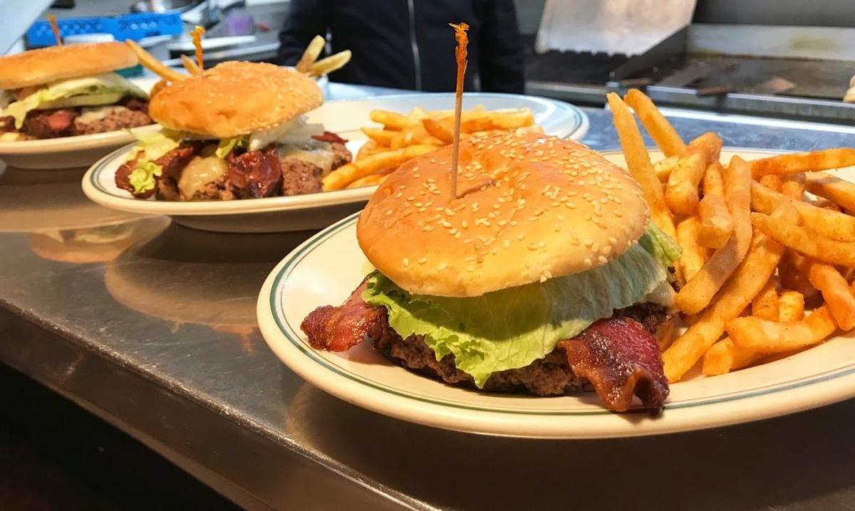 IDK restaurant opened this week in downtown Kennewick and serves a selection of burgers, salads and sandwiches. The Twisted Elvis is a burger topped with fried bananas, creamy peanut butter and chipotle sauce.
