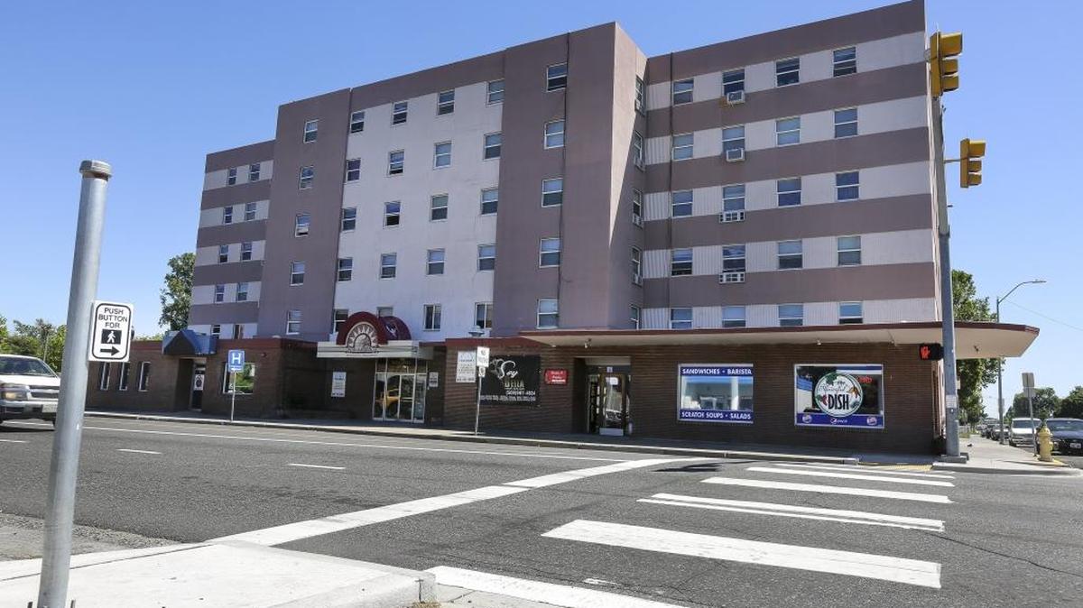The Flavorful Dish, a restaurant at the ground level of the Sacajawea Apartments on the northeast corner of Fourth Avenue and Sylvester Street, will soon see more parking. The Pasco City Council agreed to add more parking downtown and bikes lanes.