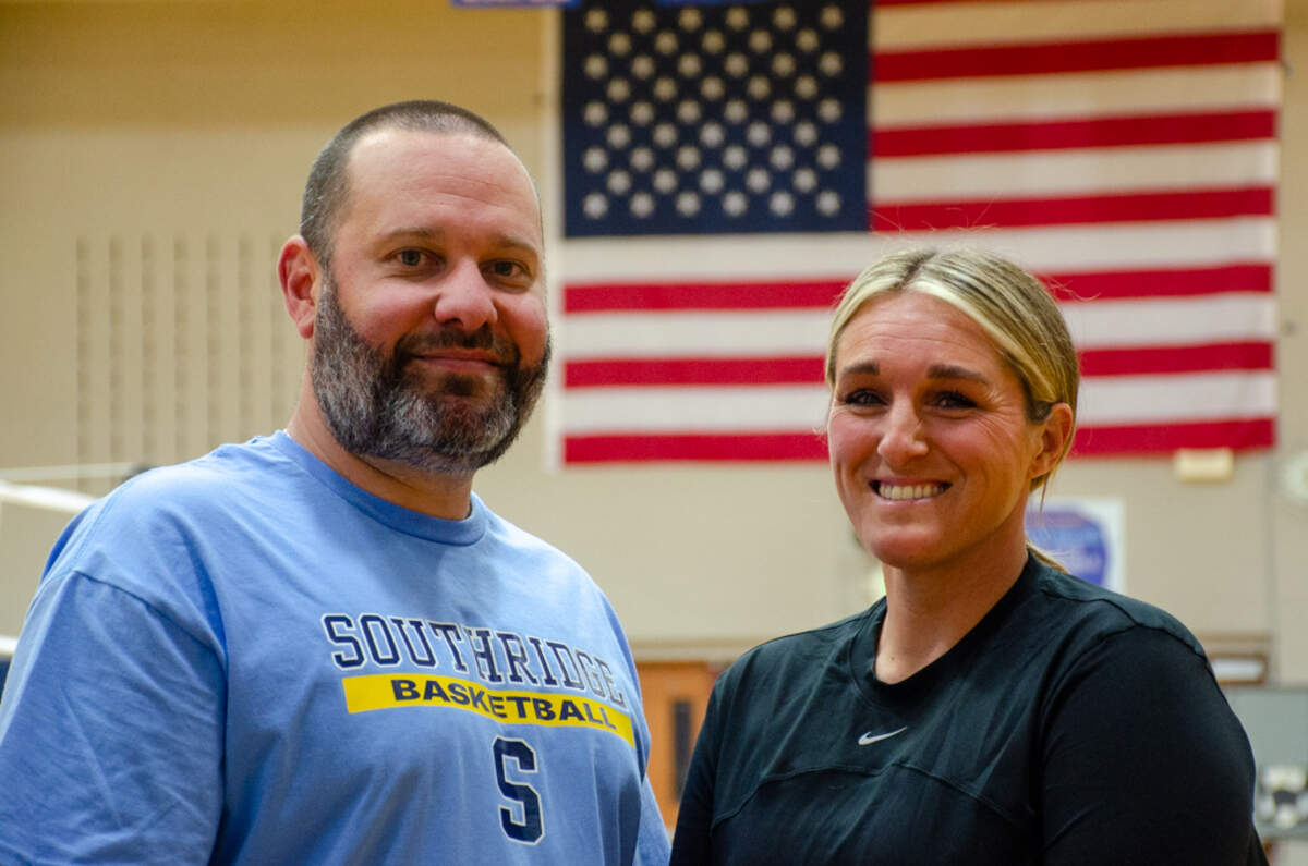 Derrek and Kylee Lete, both 38, balance work, life and coaching in the Kennewick School District. The couple uses nearly four decades of coaching experience to help one another lead the Braves softball and lady Suns basketball programs.
