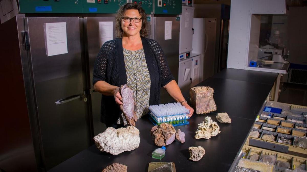 Sherry Cady, a scientist at Pacific Northwest National Laboratory in Richland, is taking part in research to create detection strategies that could discover whether there has ever been life on Mars.