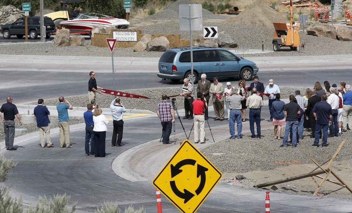 The 2019 Legislature passed a $9.8 billion transportation package that reaffirms its 2015 commitment to support the eventual Red Mountain interchange, west of the Benton City roundabout that debuted in 2016.