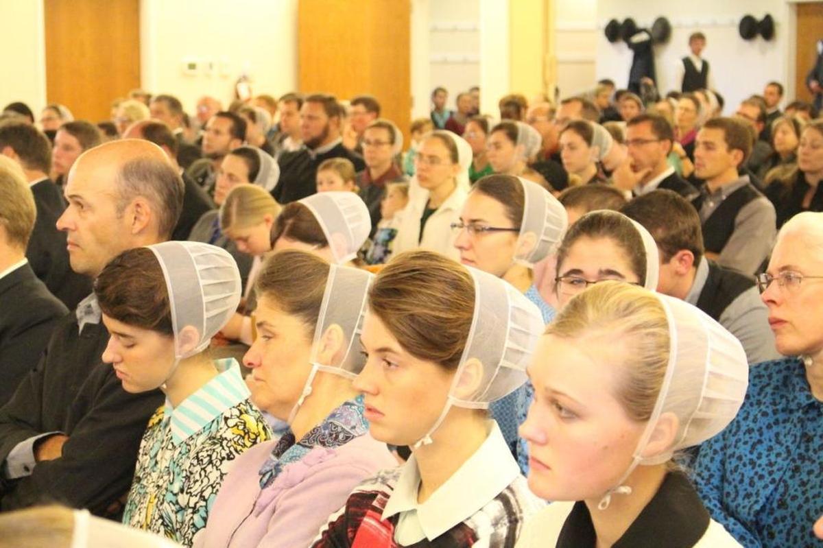 Almost 600 mourners gathered to remember Oyler, who was a missionary student and belonged to Old German Baptist Brethren Church, New Conference, in Pennsylvania.