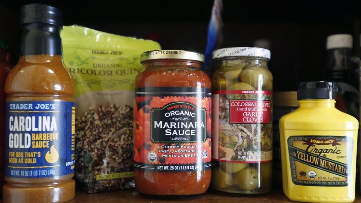 Trader Joe’s products in Juli Weisgerber's pantry.